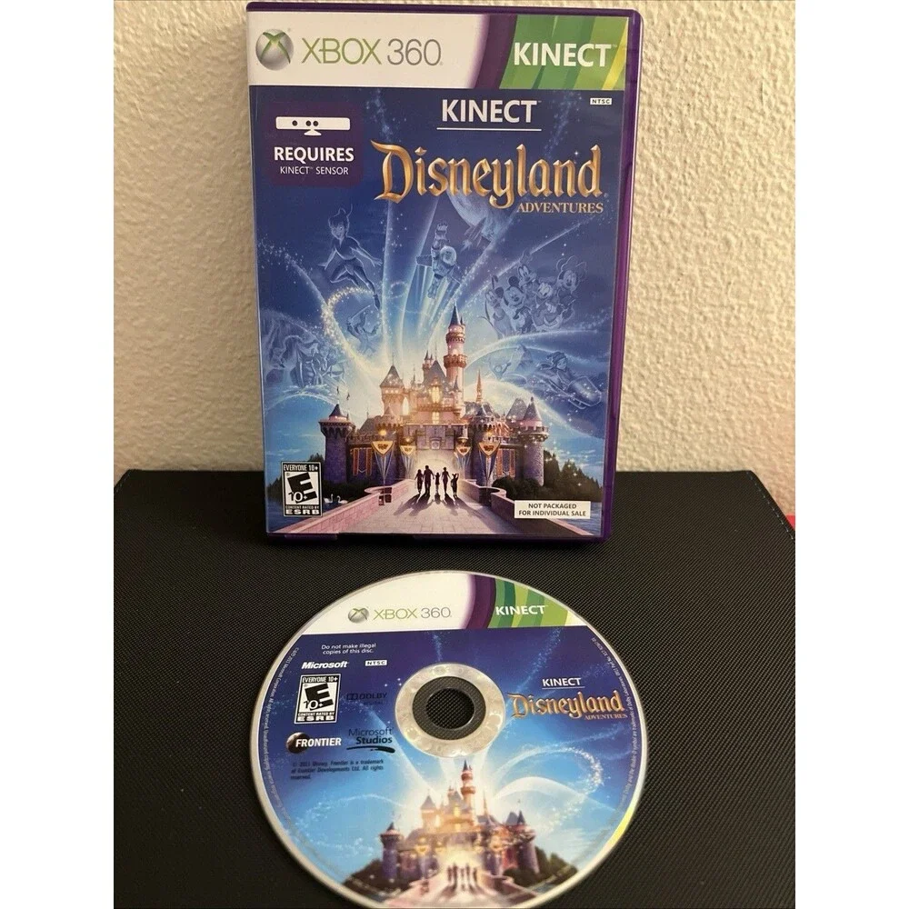 Kinect Disneyland Adventures Xbox 360 - Game & Case